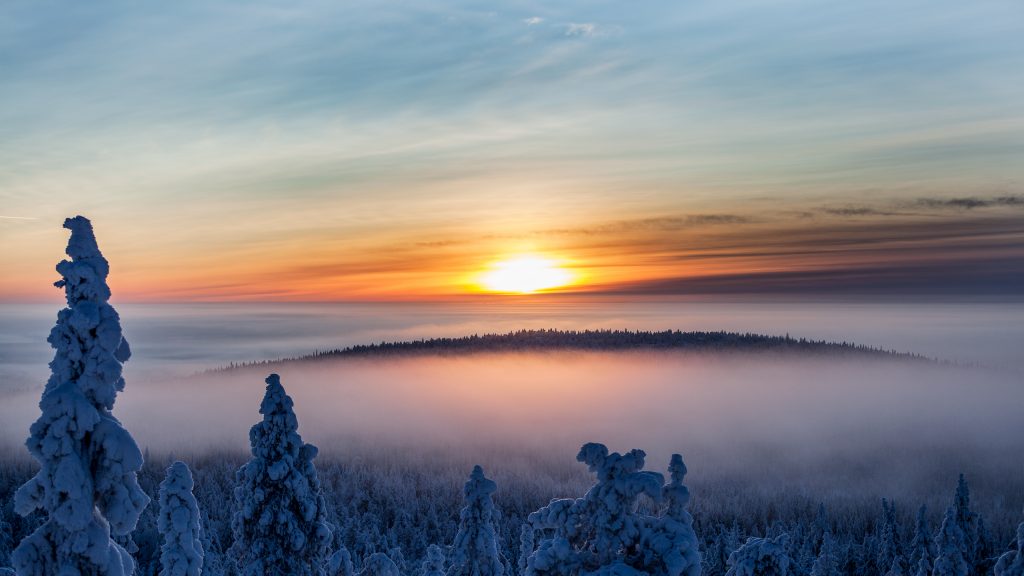 zdjęcie krajobraz finlandia
